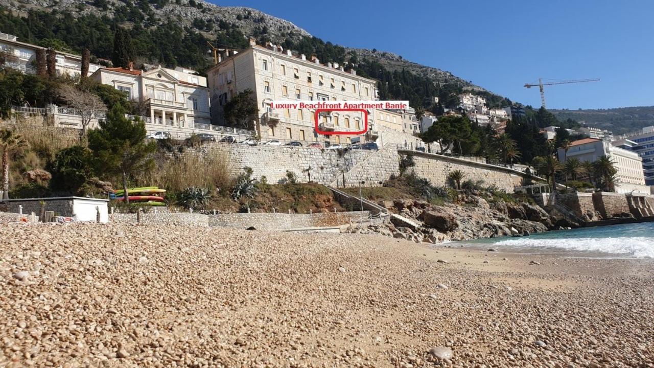 Luxury Beachfront Apartment Banje Dubrovnik Exterior photo